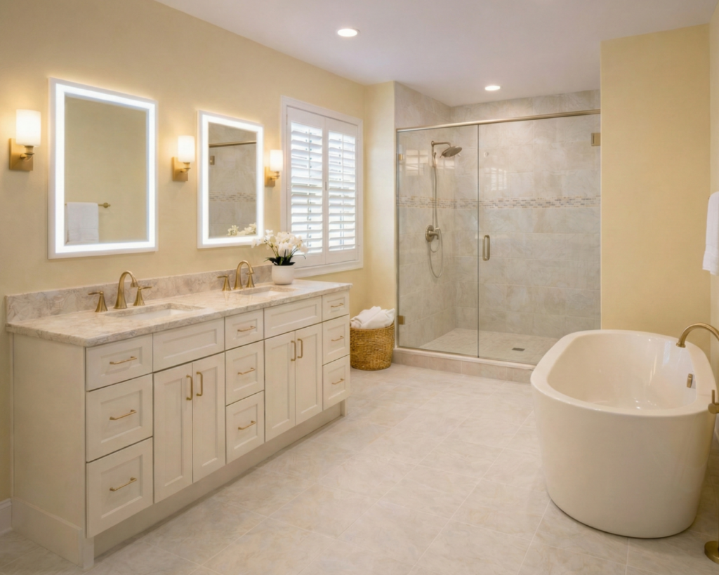 Bathroom Renovations in Ormond Beach, Flagler Beach, Palm Coast, the Hammocks